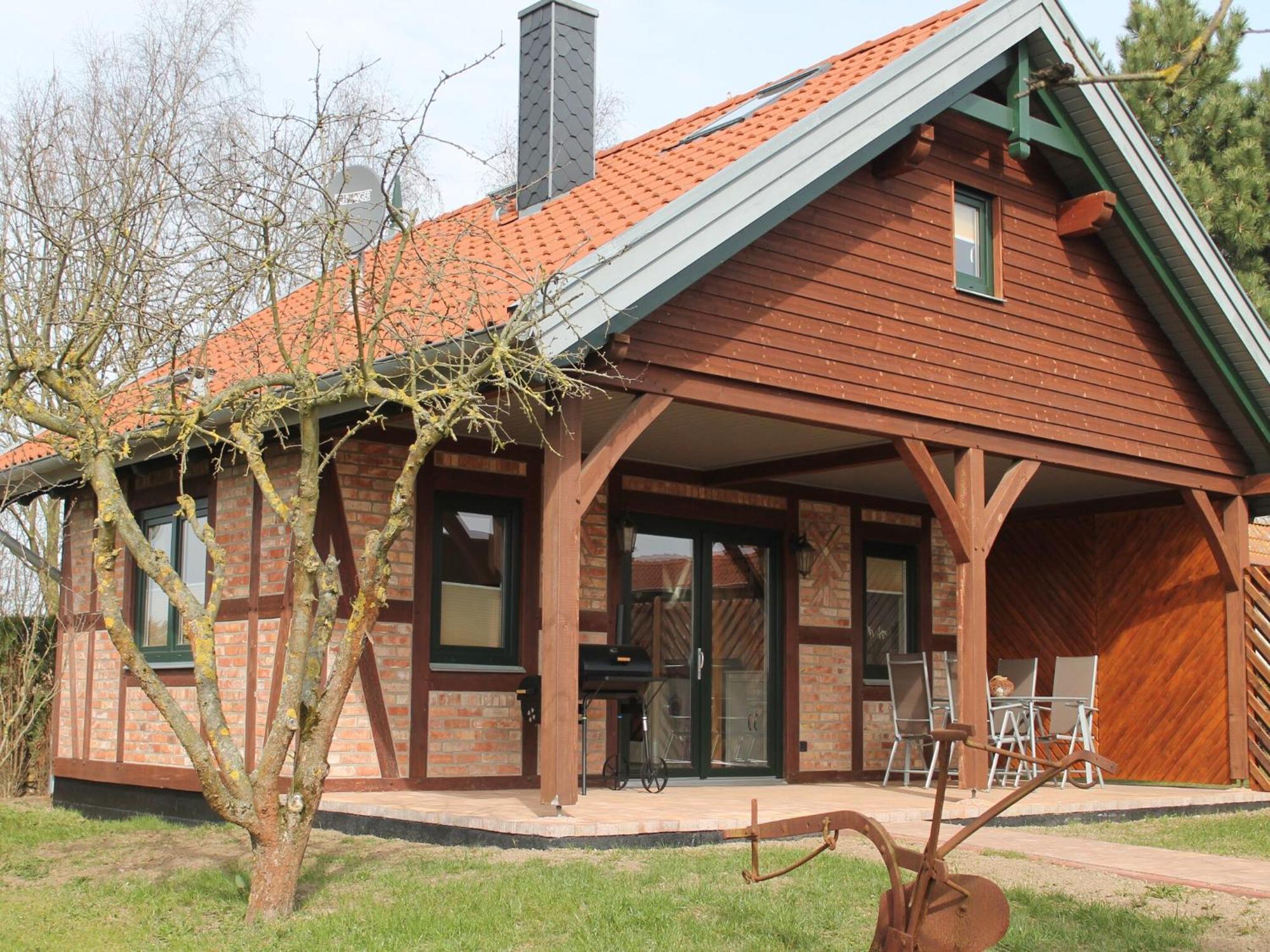 Modern Holiday Home In Brusow With Roofed Terrace Kröpelin Kültér fotó